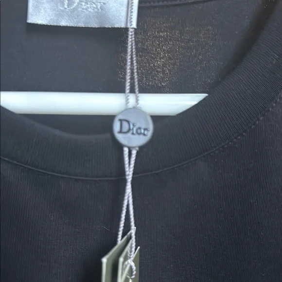 Dior Black Short Sleeve Tee - Picture 4 of 5